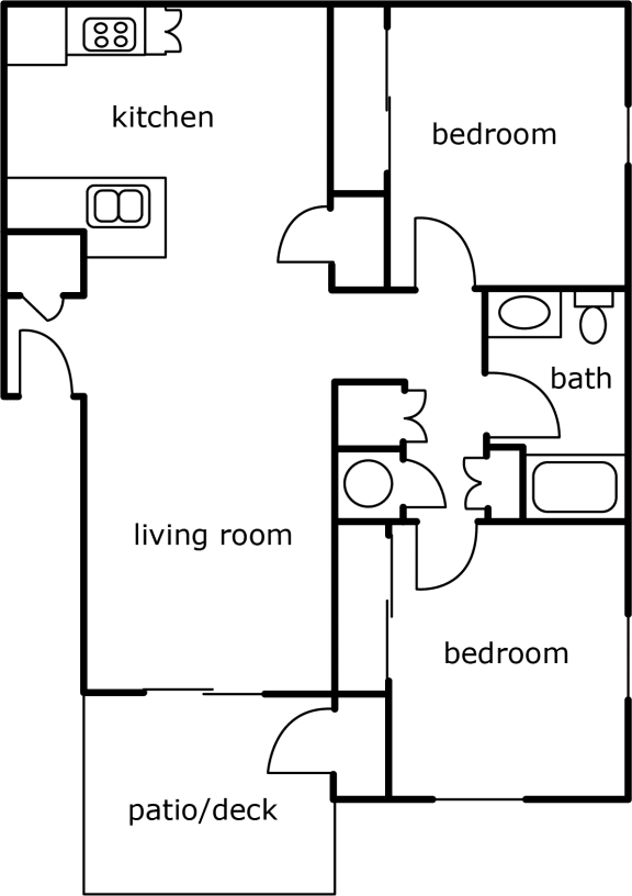 Floor Plans of Boulder Creek in Oroville, CA